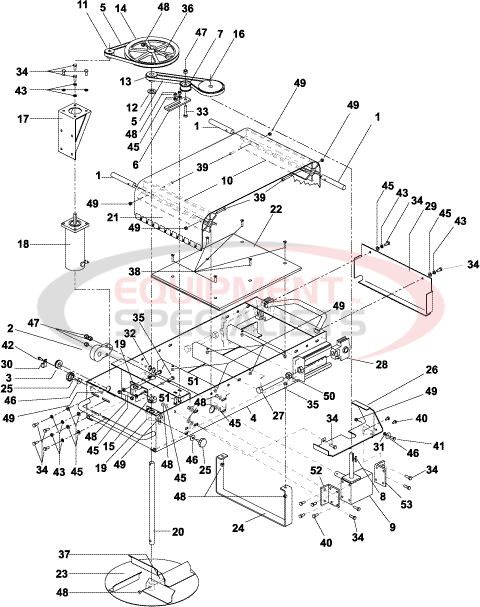Western Pro-Flo 2 Drive Components Diagram Breakdown Diagram
