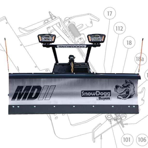 Buyers MD Plows Parts Diagrams