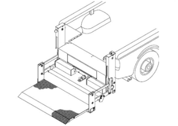 Thieman Tailgates Pickup Truck & Service Body Liftgate Parts Diagrams