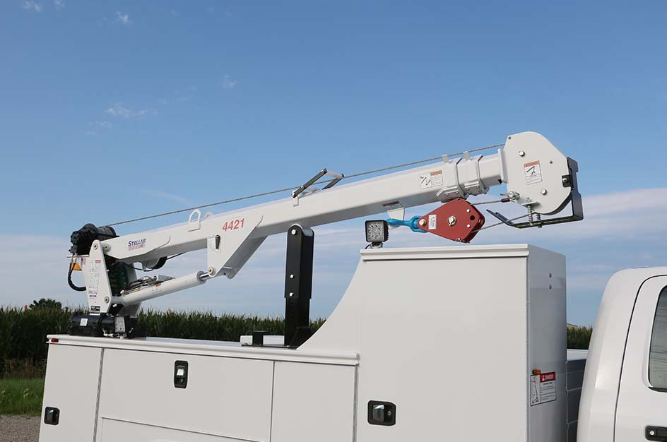 Stellar Electric-Hydraulic cranes