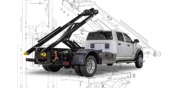 Truck Equipment Parts Diagrams