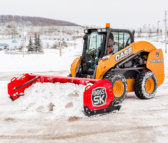 BOSS Skid-Steer Box Plows