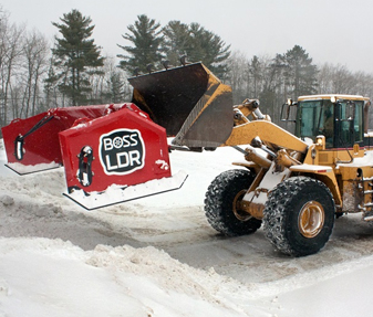 BOSS Loader Plows