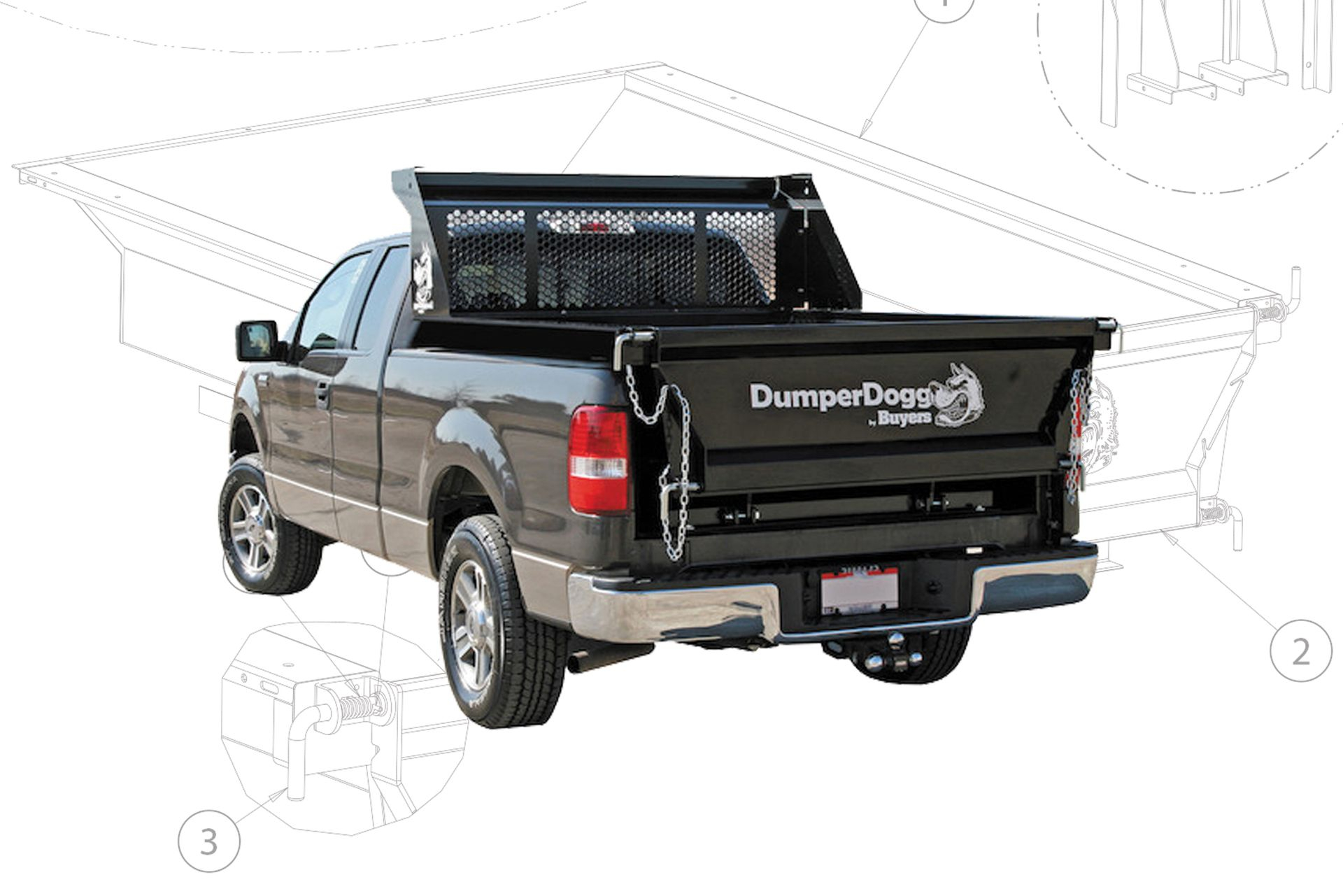 DumperDogg Dum Steel Dump Insert Parts Diagrams