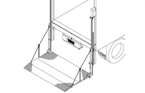 Thieman Liftgate Heavy Duty Railgates