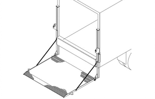 Thieman Liftgate Medium Duty Railgates