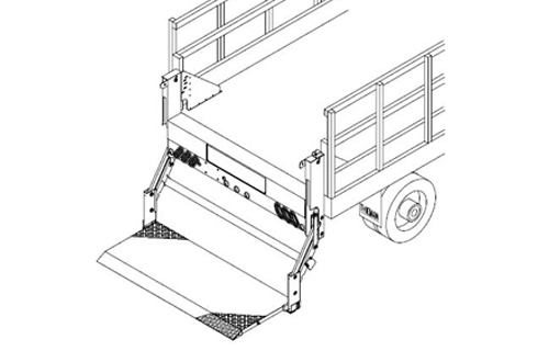 Thieman TT 16ET Steel Liftgate