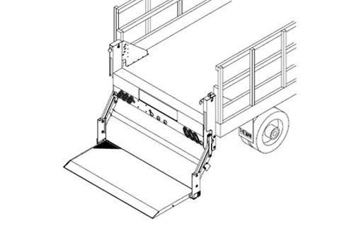 Thieman TT 16ET Aluminum Liftgate