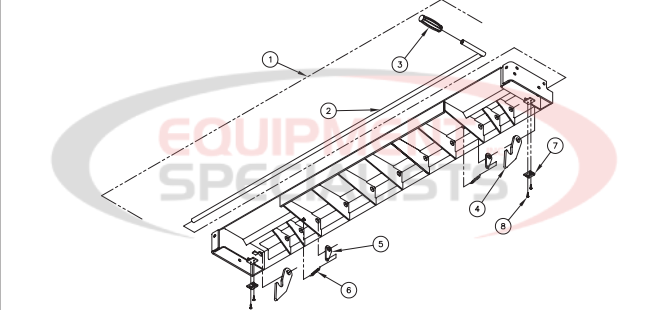 Thieman Stowaway LRST Spacer Assembly Diagram Breakdown Diagram