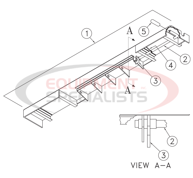 Thieman Stowaway M Series Spacer Assembly Diagram Breakdown Diagram