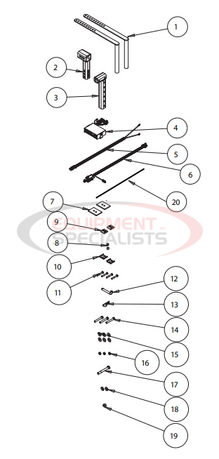 Buyers TGS06 Accessories Diagram Breakdown Diagram