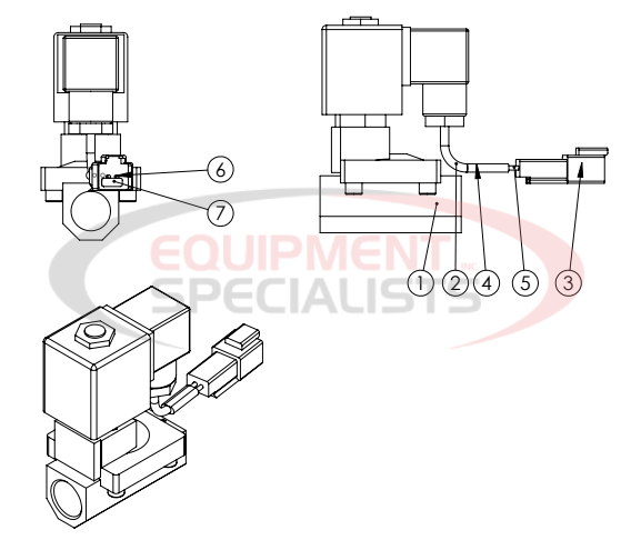 Hilltip SprayStriker Electric Valve Parts Diagram Breakdown Diagram