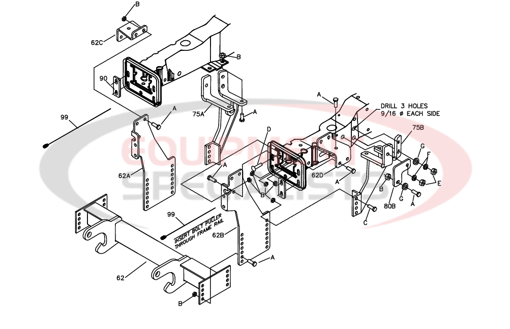 LTA03654C/LTA02429C Breakdown Diagram