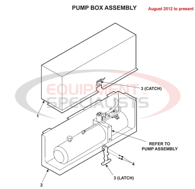 Maxon RCM Pump Box Parts Diagram Breakdown Diagram