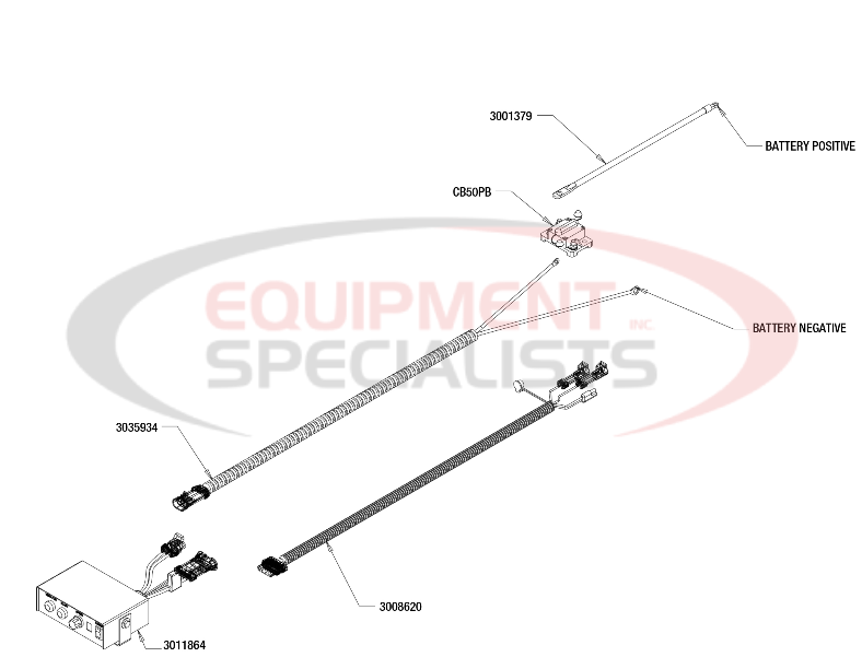 Buyers SaltDogg TGS07 Controller and Electrical Diagram Breakdown Diagram