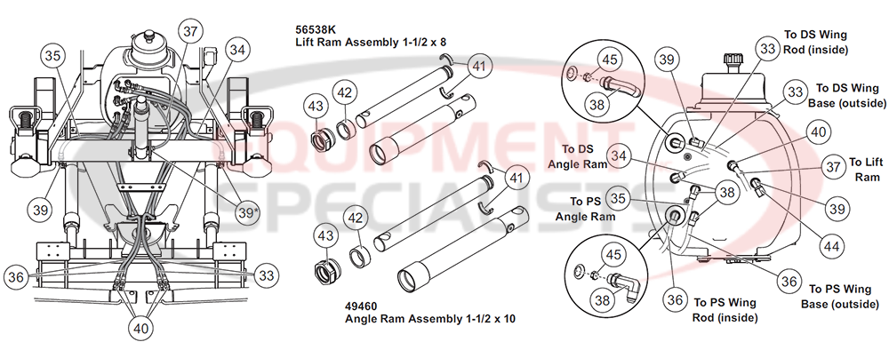 Wideout Rams And Hoses Diagram Breakdown Diagram