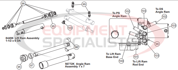 Defender Hoses and Fittings Diagram Breakdown Diagram