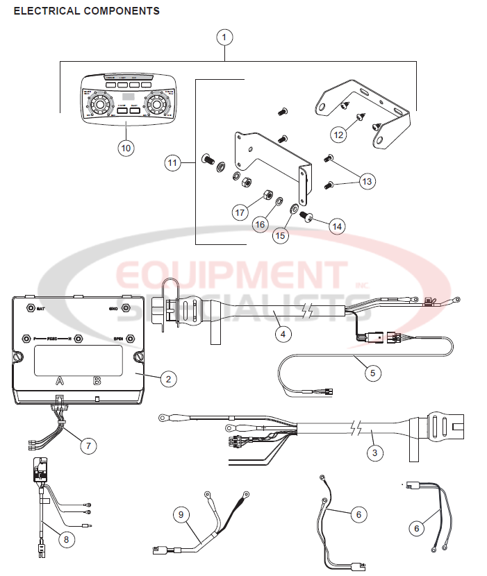 Pro-Flo Electrical Components Breakdown Diagram
