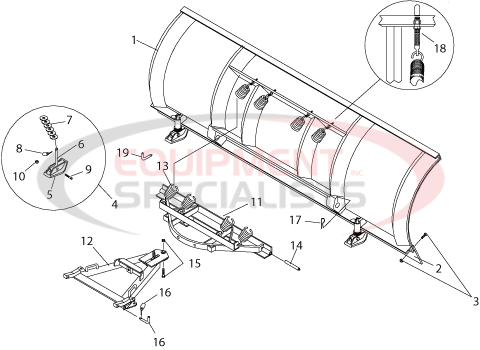 Meyer C Plow Parts Diagram Breakdown Diagram