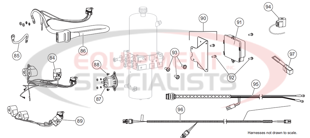 Western Prodigy Plow Side Electrical Diagram Breakdown Diagram