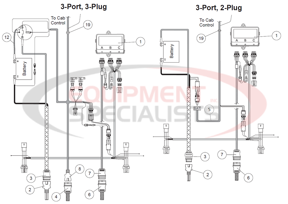 Western Electrical 3 Port Isolation Module Breakdown Diagram