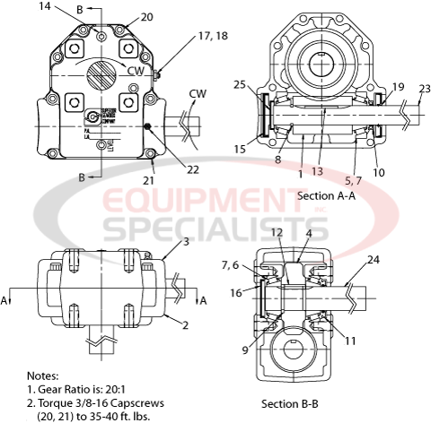 Meyer Superior Gearbox Diagram Breakdown Diagram