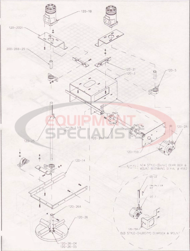 Smith Dual Hydraulic Motor Discharge Assy Diagram Breakdown Diagram