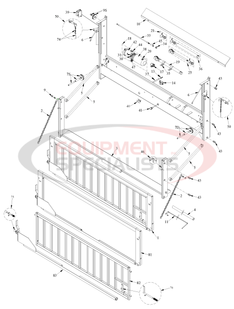 Tommy Gate Lift N Dump Old Lift Gate Assembly Diagram Breakdown Diagram