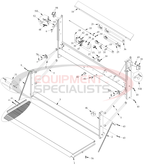 Tommy Gate Lift N Dump Lift Gate Diagram Breakdown Diagram