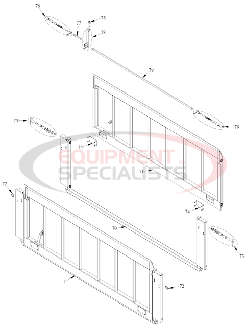 Tommy Gate Lift N Dump New Assembly Diagram Breakdown Diagram