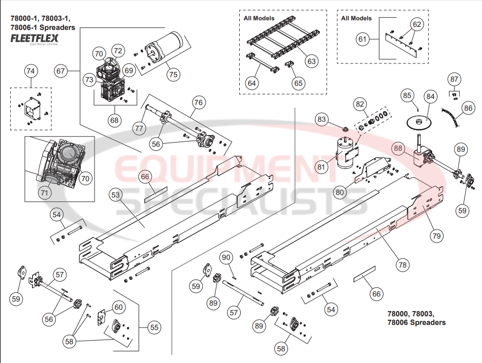 Western Tornado Sill and Drive Components Diagram Breakdown Diagram