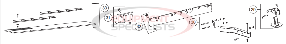 Western Enforcer Blade Accessories Diagram Breakdown Diagram