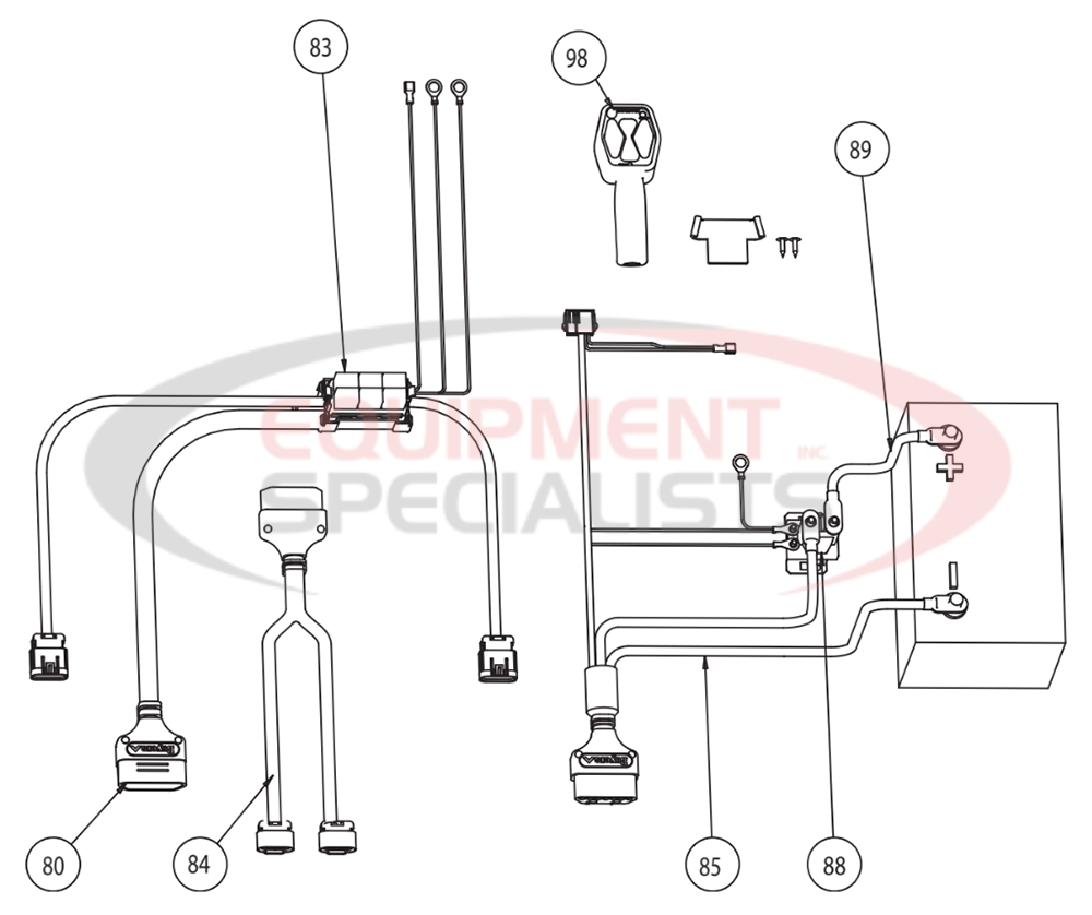 Buyers Snow Dogg Snow Plow Wiring Harness Diagram Breakdown Diagram