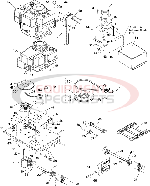 Western Ice Breaker Drive Components 2 Diagram Breakdown Diagram