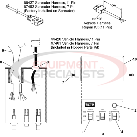 Western Ice Breaker Electrical Diagram Breakdown Diagram