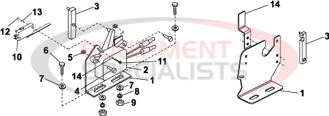 Western Pre-Ice Breaker Electric Throttle Components Diagram Breakdown Diagram