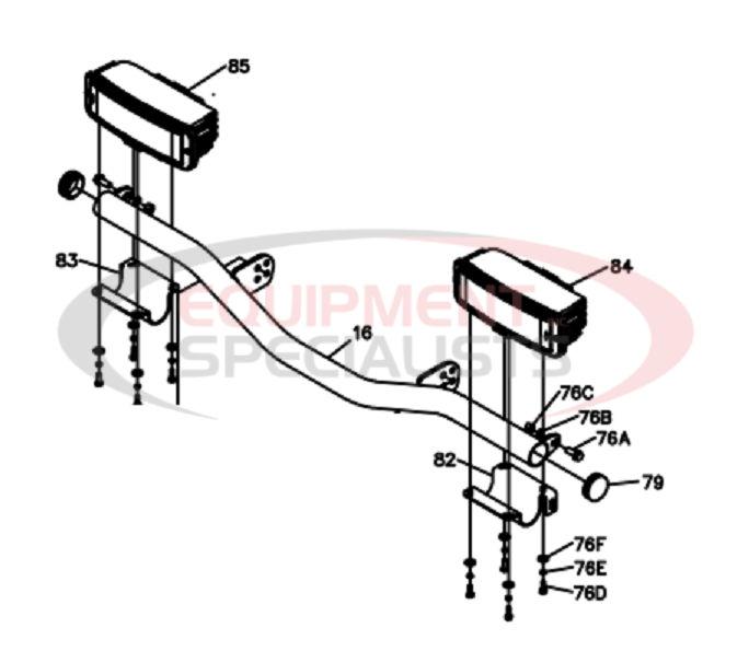 Boss Power VXT Lights Diagram Breakdown Diagram