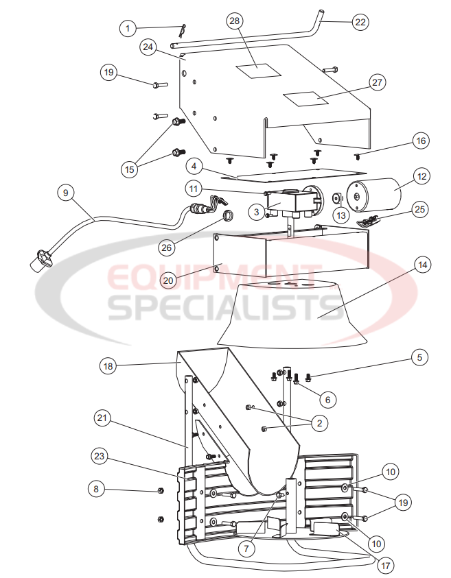 Western Tornado LT Drive Diagram Breakdown Diagram