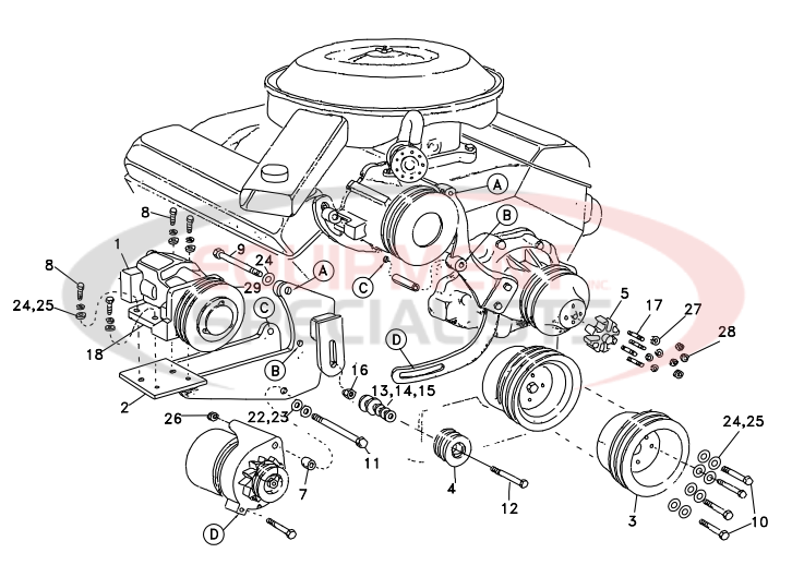 Deweze 700026 Clutch Pump Diagram Breakdown Diagram