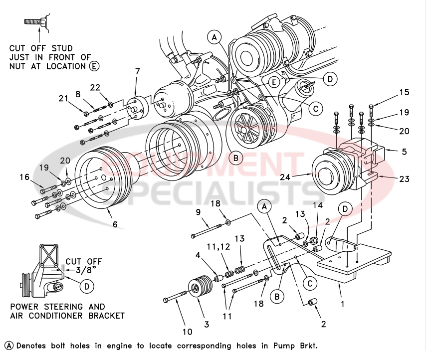 Deweze 700030 Clutch Pump Diagram Breakdown Diagram