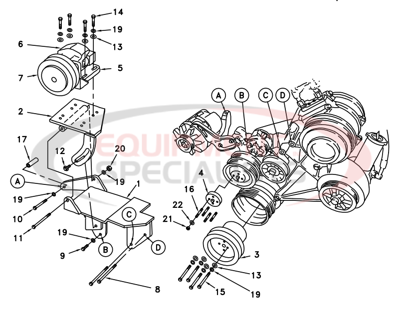 Deweze 700066C Clutch Pump Diagram Breakdown Diagram