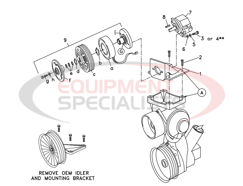 Deweze 700304 Clutch Pump Diagram Breakdown Diagram