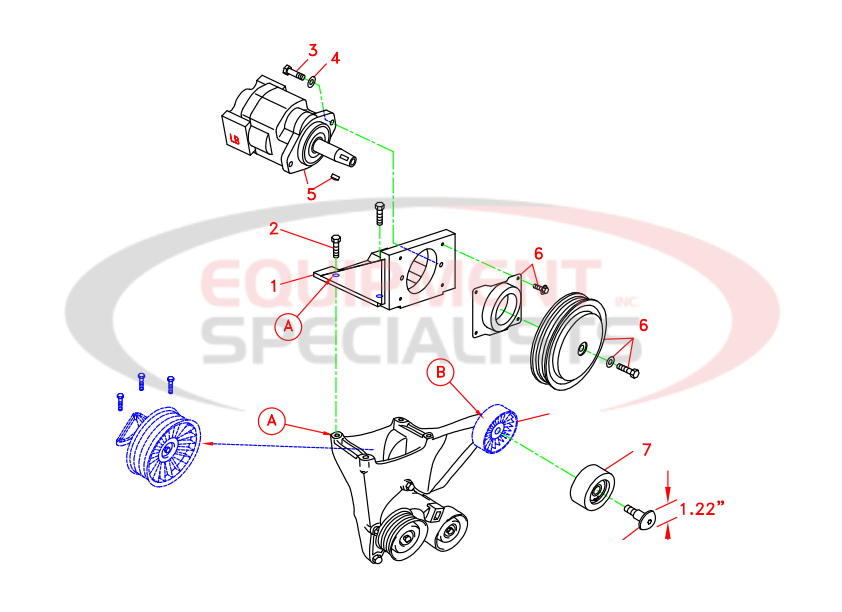 Deweze 700325 Clutch Pump Diagram Breakdown Diagram