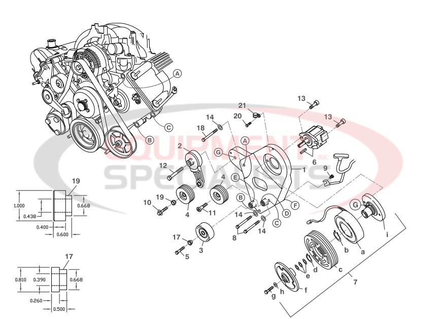 Deweze 700356E Clutch Pump Diagram Breakdown Diagram