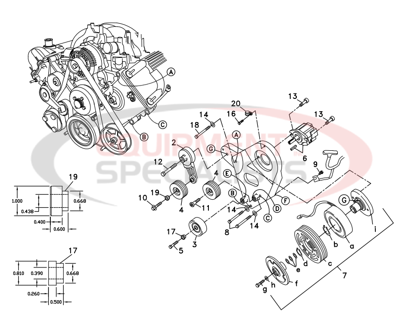 Deweze 700357 Clutch Pump Diagram Breakdown Diagram