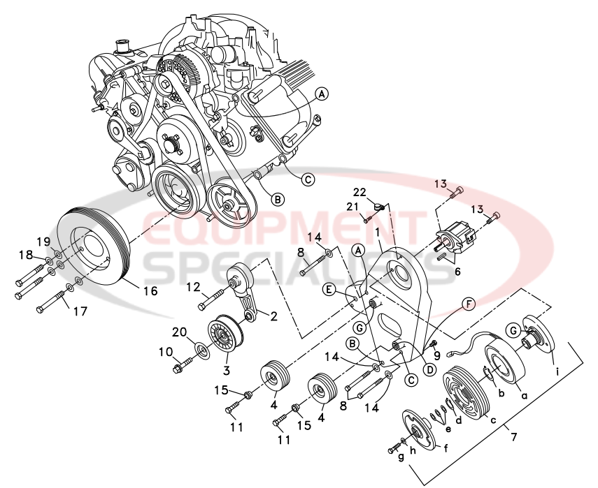 Deweze 700359 Clutch Pump Diagram Breakdown Diagram