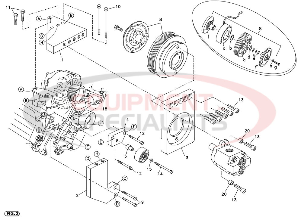 Deweze 700448 Clutch Pump Diagram Breakdown Diagram