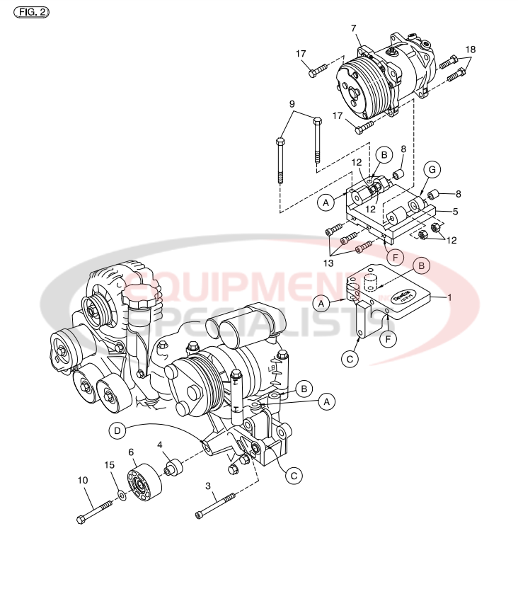 Deweze 700461 Clutch Pump Diagram Breakdown Diagram