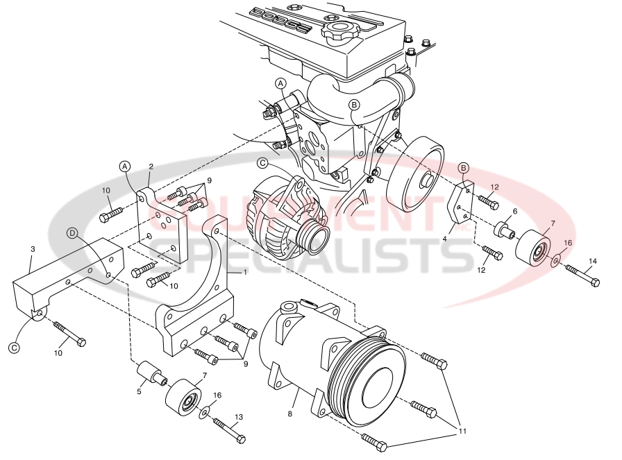 Deweze 700473 Clutch Pump Diagram Breakdown Diagram