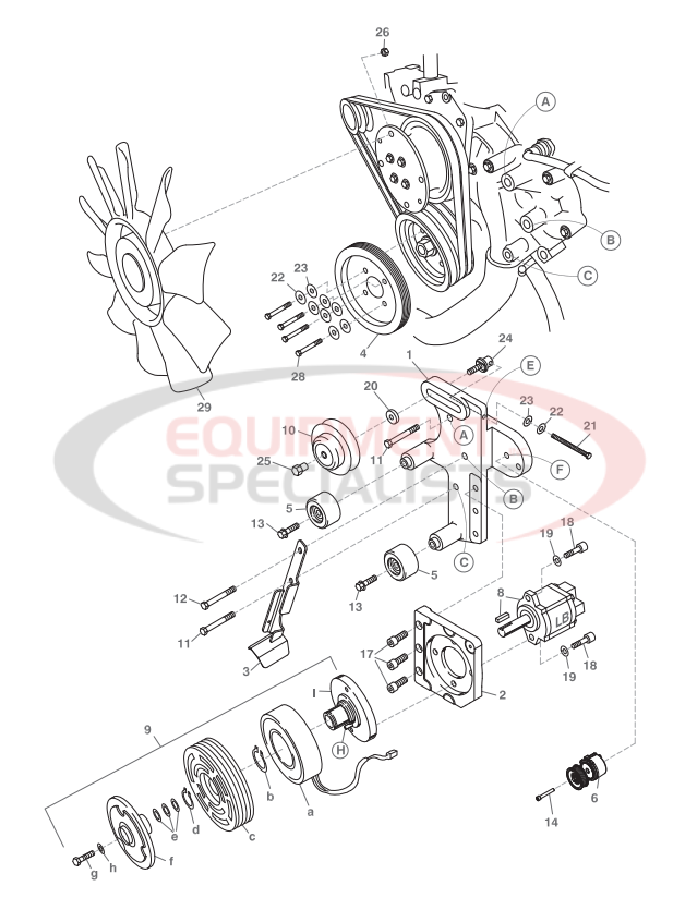 Deweze 700499 Clutch Pump Diagram Breakdown Diagram